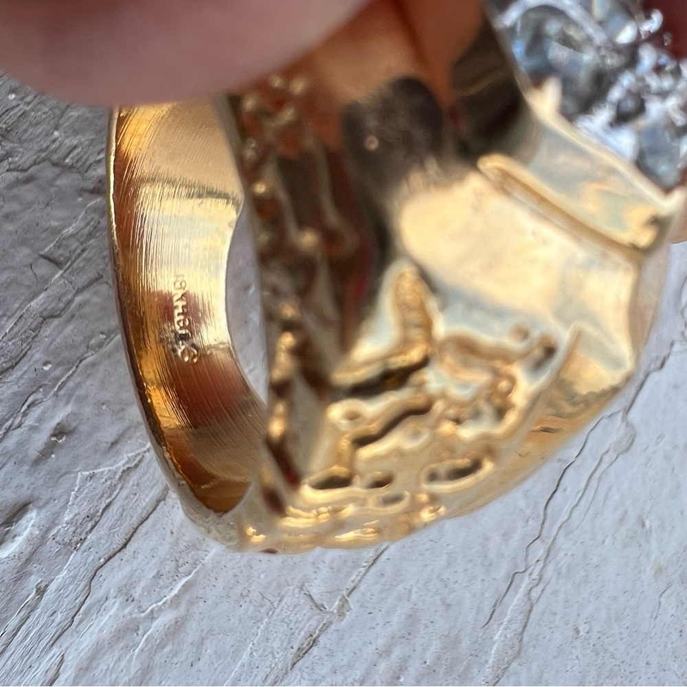 🎈🎉Host Pick🎊 Kentucky Cluster Hexagonal Men's Ring Sz 8.75 - Picture 3 of 4